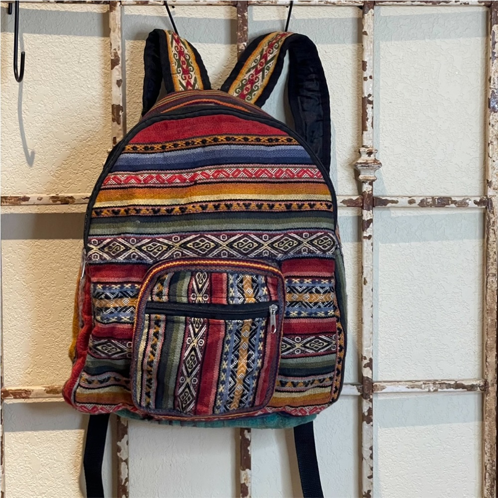Serape backpack